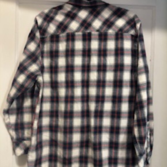 Women's Long Sleeve Flannel Shirt Size Large - Picture 6 of 8